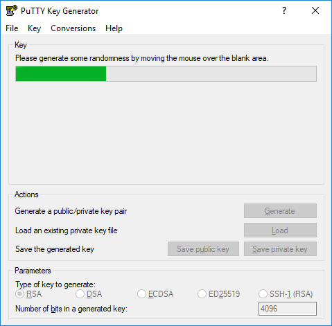 PuTTY-Key-Generator